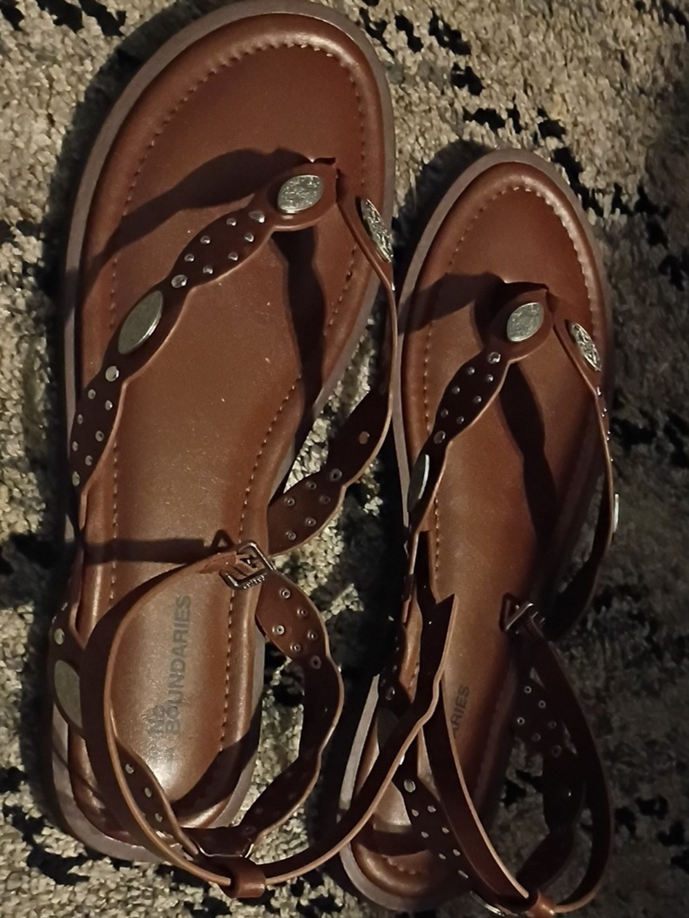 Brown Sandals 11 In Great Condition